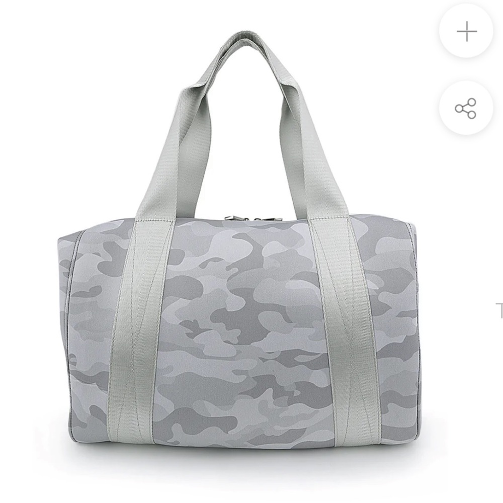 White camo Jeanne shoulder bag